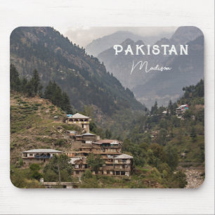 Custom Name & Text Pakistan Mouse Pad