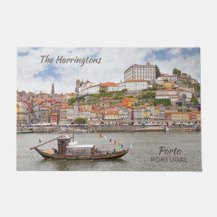 Custom Name & Text Porto Portugal Doormat