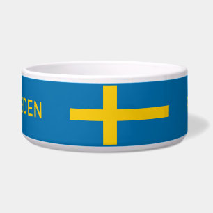 Custom Name & Text Swedish Flag