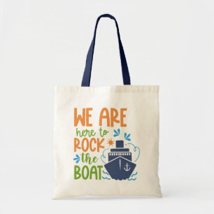 Custom Name, Text & Year Cruise Tote Bag