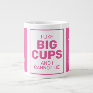 Custom name & texts jumbo mug