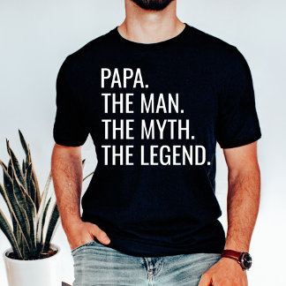 CUSTOM NAME. The Man. The Myth. The Legend. T-Shirt