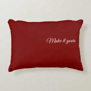 Custom Name Throw Pillow – Geometric Gradient Desi