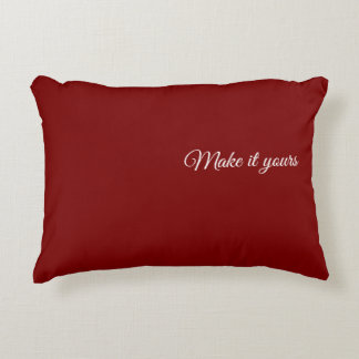 Custom Name Throw Pillow – Geometric Gradient Desi