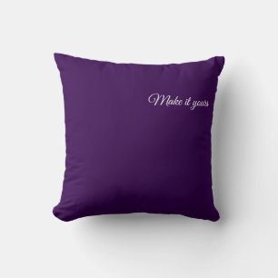 Custom Name Throw Pillow – Geometric Gradient Desi