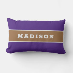 Custom name throw pillows