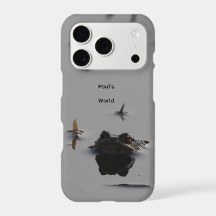 Custom Name Toad Water Reflection Photo Phone Case