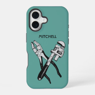 Custom Name TOOLS iPhone 16 Case
