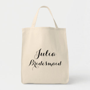 custom name tote bag