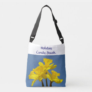 Custom Name Tote! Daffodil Tote bags Easter Stash