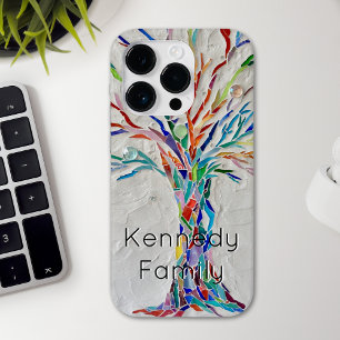 Custom Name Tree iPhone 15 Pro Max Case