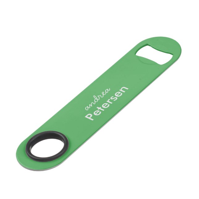 Custom name trendy modern minimalist (Front Angled)