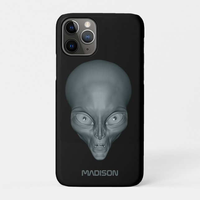 Custom name UFO Alien phone cases (Back)