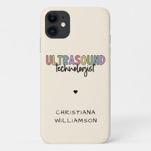 Custom Name Ultrasound Technologist Gifts  Case-Mate iPhone Case