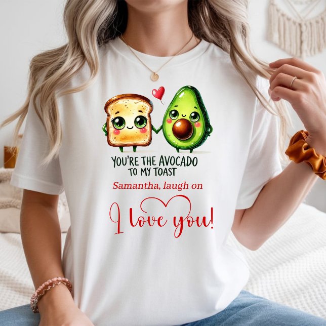 Custom Name Valentine Women T-Shirt Funny Food (Custom Name Valentine Women T-Shirt Funny Food)