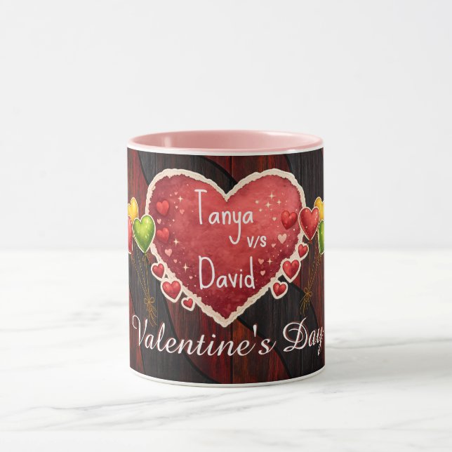custom name valentines mugs (Center)