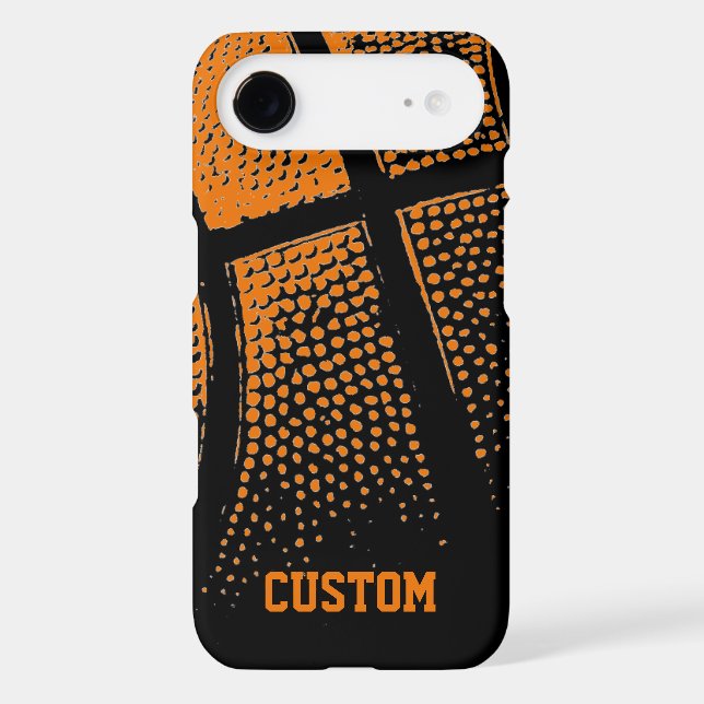 Custom name vintage basketball Zazzle Basic Value (Back)