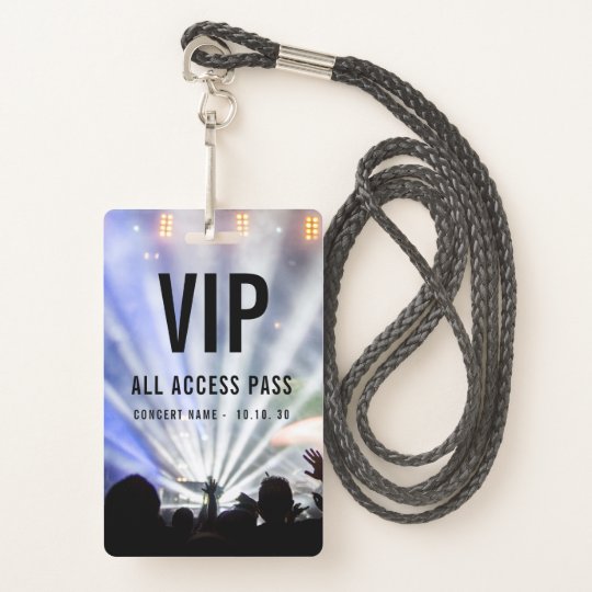vip access pass size