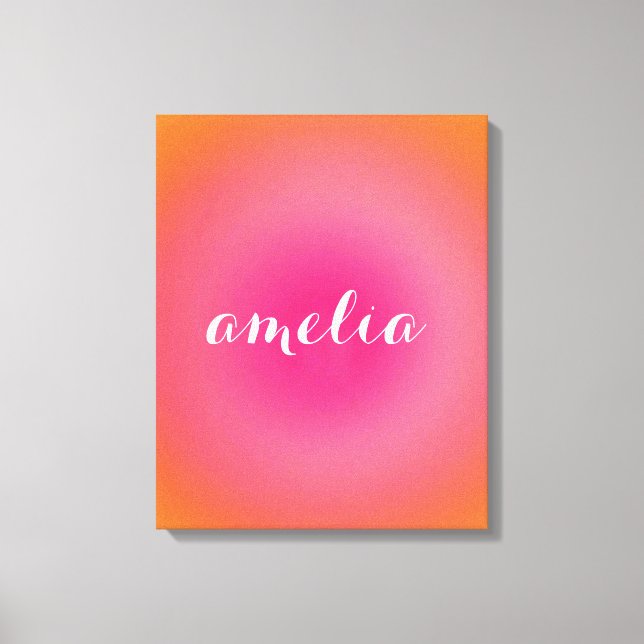 Custom Name Wall Art – Bold Serif Monogram  (Front)