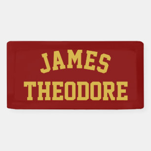 Custom Name Wall Art Personalised Nursery Baby Boy Banner