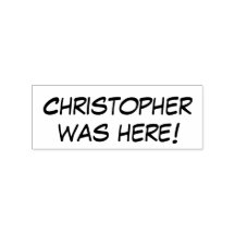 Custom Name Was Here All Text Custom
