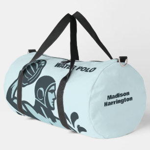Custom Name Water Polo Duffle Bag