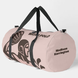 Custom Name Water Polo Duffle Bag