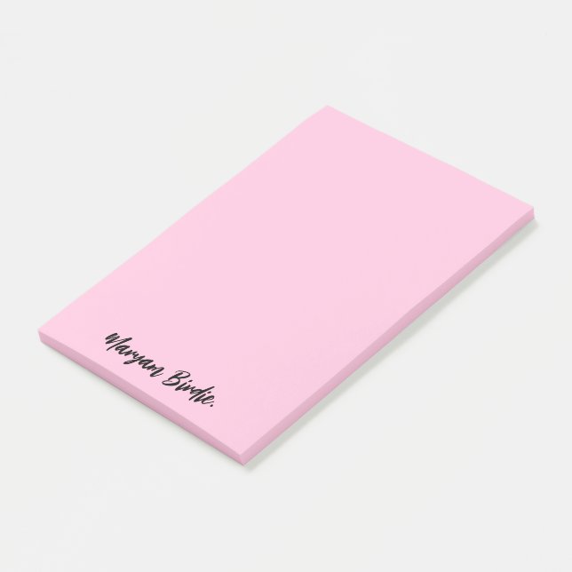Custom Name with Sticky Post-it Notes (Angled)