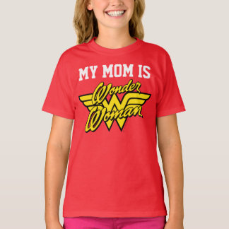 Custom Name Wonder Woman Logo T-Shirt