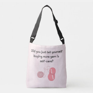 Custom Name “Yarn Is Self-Care” Tote