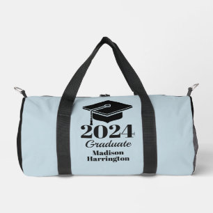 Custom Name, Year & Colour Graduation Duffle Bag