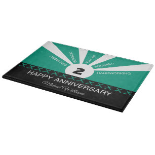 Custom Name & Year, Employee Anniversary Cutting Board