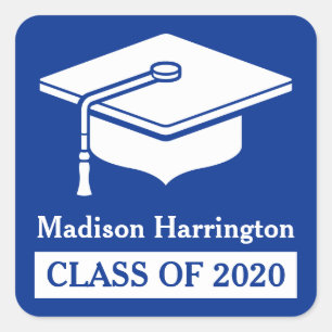Custom name & year Graduation stickers