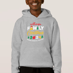 Custom Name Year Matching Family Christmas Reunion