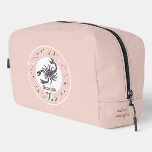 Custom Name Zodiac Sign Scorpio Dopp Kit