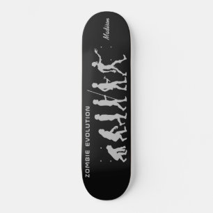 Custom name Zombie Evolution skateboards