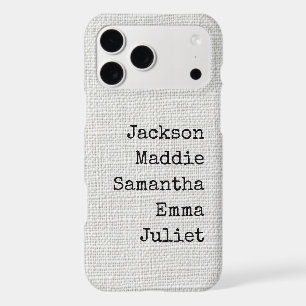 Custom Names Grandma & Mum Phone Case