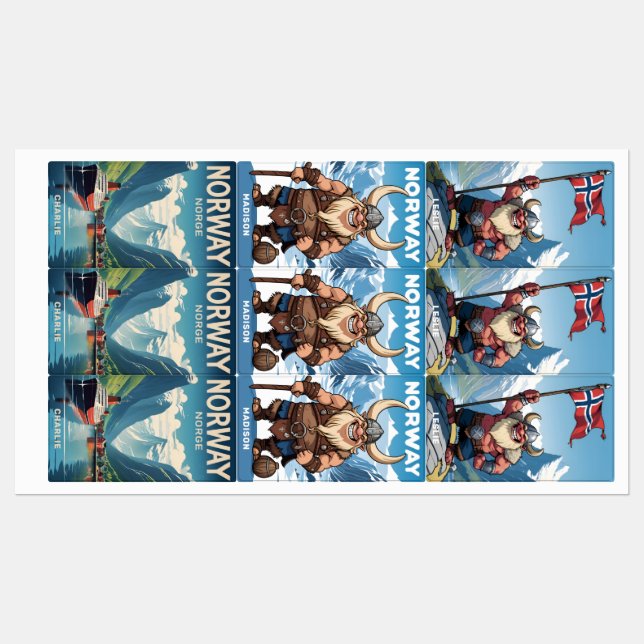 Custom Names Norway (Sheet)