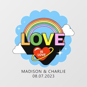 Custom Names / Text "Love Is Love"