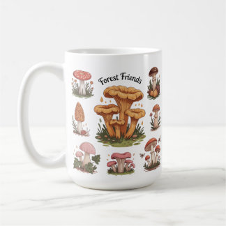 Custom nana mushrooms cottagecore  coffee mug