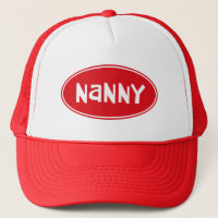 Custom "NANNY" Trucker Hat
