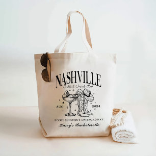 Custom  Nashville Bachelorette Rodeo Cocktail Tote Bag