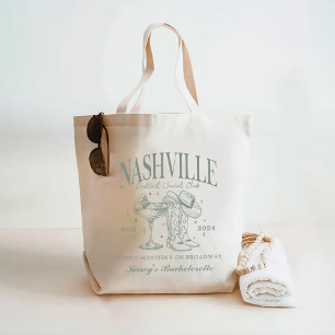 Custom  Nashville Bachelorette Rodeo Cocktail Tote Bag