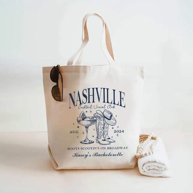 Custom  Nashville Bachelorette Rodeo Cocktail Tote Bag (Creator Uploaded)