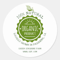 Custom Natural Organic Green Eco Product
