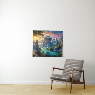 Custom Nature Landscape Image Tapestry