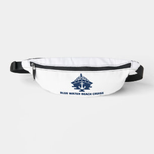 Custom Nautical Anchor Beach Cruise Bum Bags