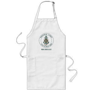Custom Nautical Family Yacht Summer Vacation Long Apron