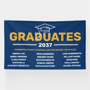 Custom Neighbourhood Graduation Banner