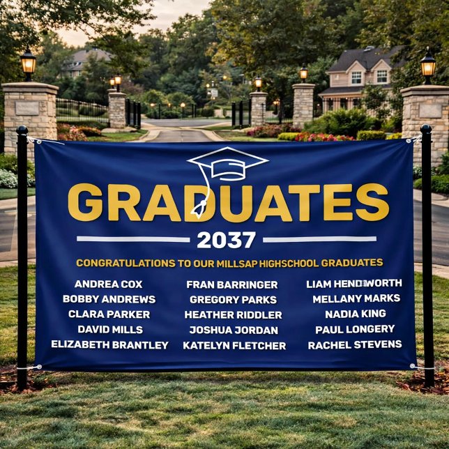 Custom Neighbourhood Graduation Banner (Creator Uploaded)